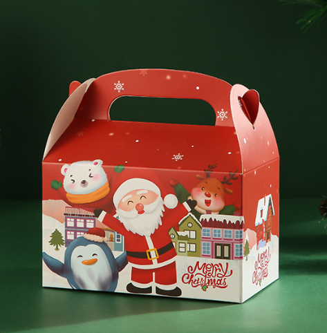 Christmas Box With Handle